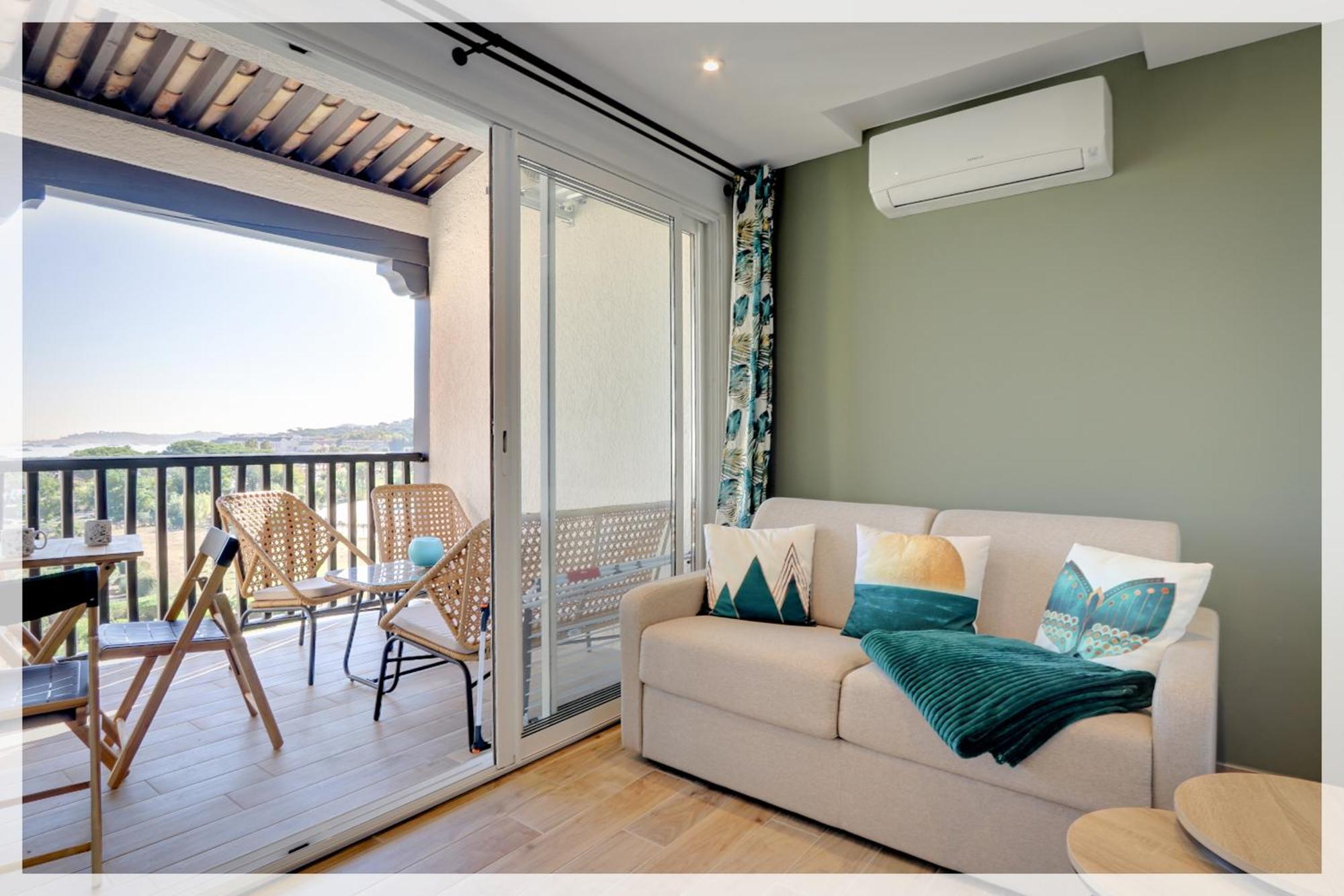 Appartement Cosy Climatise A 100M Des Plages Gassin Bagian luar foto