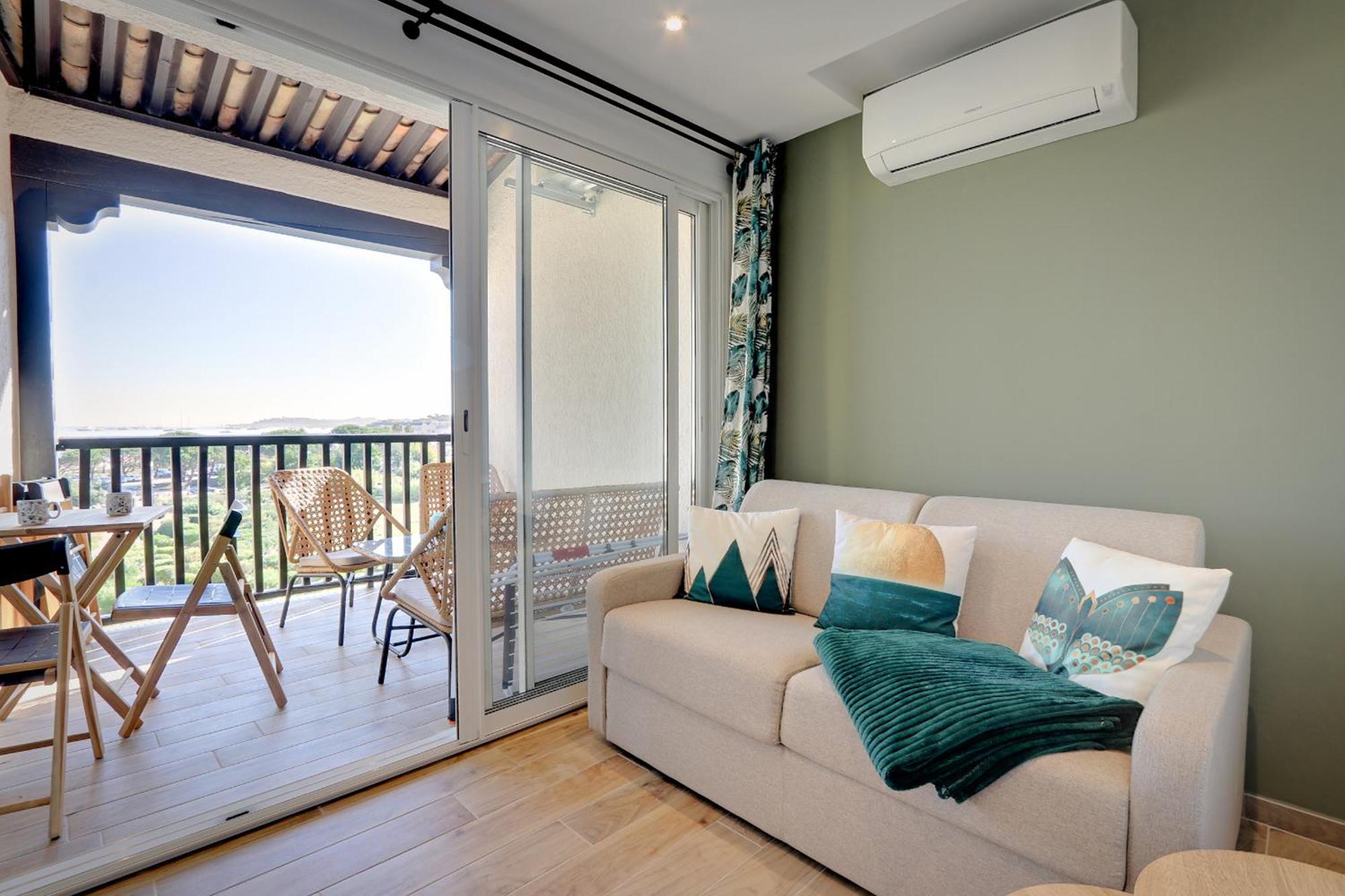 Appartement Cosy Climatise A 100M Des Plages Gassin Bagian luar foto